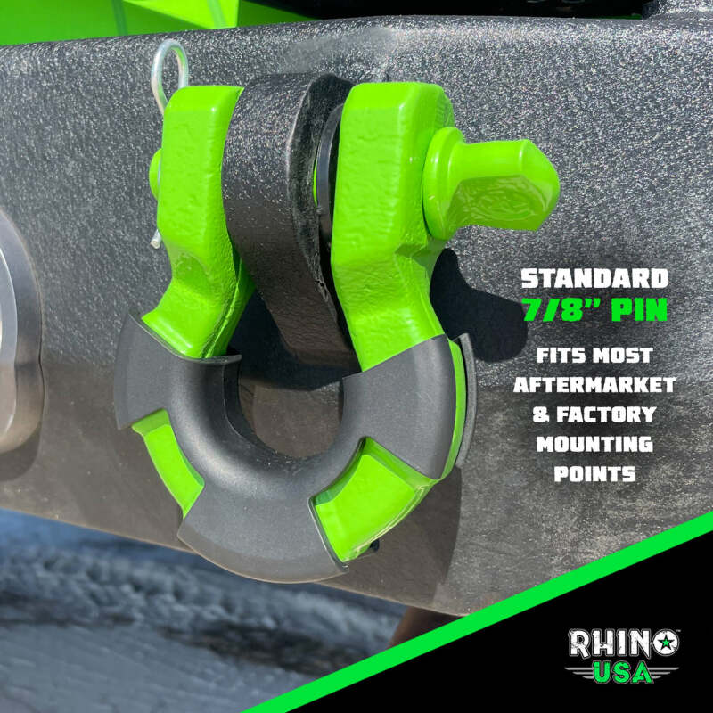 

Rhino USA SUPERSHACK-GRN - RSASUPERSHACK-GRN - Rhino USA 8T Super Shackle 2-Pack (Green) - Shipped in Europe - Tuningsupply.com
