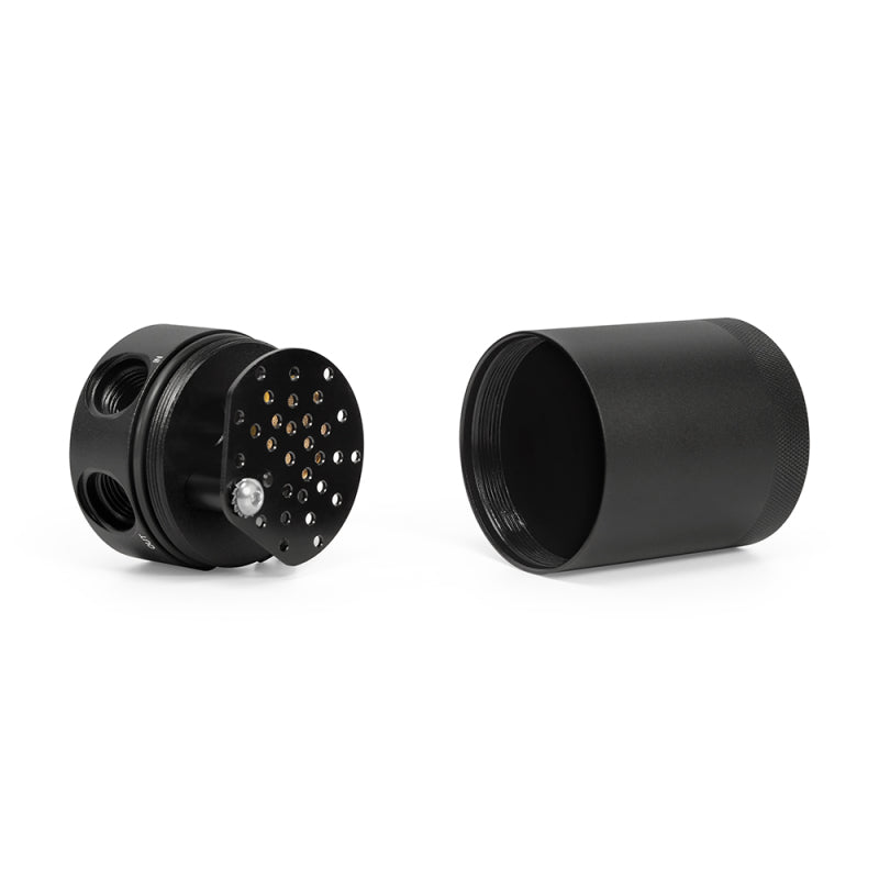 

Mishimoto MMBCC-F27T-18SBE - MISMMBCC-F27T-18SBE - Mishimoto 18+ Ford F-150 2.7L EcoBoost Baffled Oil Catch Can Kit - Clear - Shipped in Europe - Tuningsupply.com
