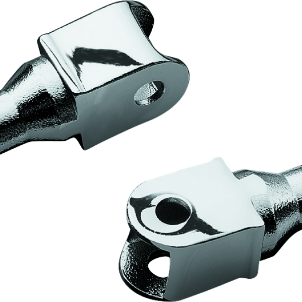 Kuryakyn Tapered Peg Adapter Honda Chrome-tuningsupply.com