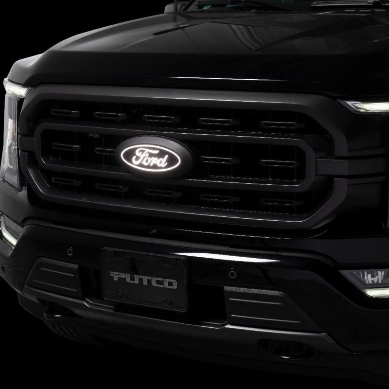 Putco 15-17 Ford F-150 Front Luminix Ford LED Emblem - Fits bar Style Grillee-tuningsupply.com