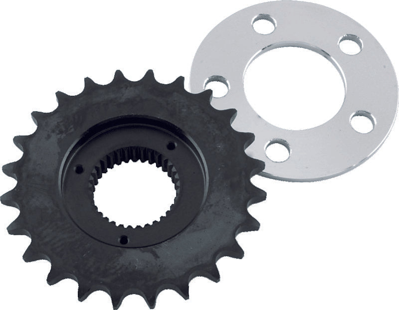 Twin Power 5 Speed Big Twin 24T Offset Sprocket Kit .282 Offset W/.197 Rear Sprocket Spacer