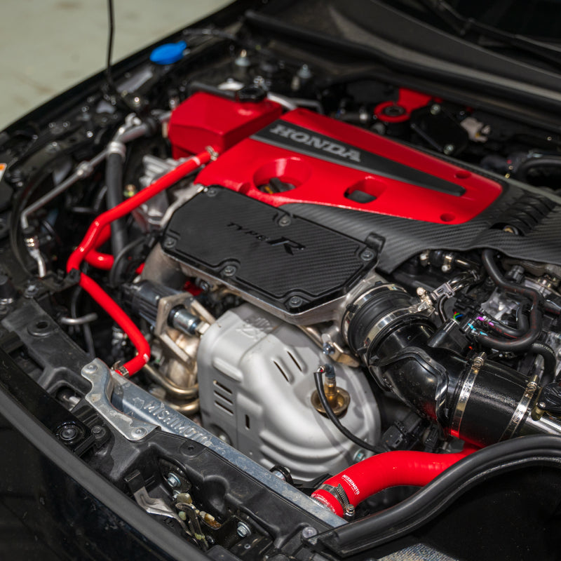 

Mishimoto  - MISMMHOSE-CTR-23RD - Mishimoto 2023+ Honda Civic Type-R Silicone Coolant Hose Kit - Red - Shipped in Europe - Tuningsupply.com
