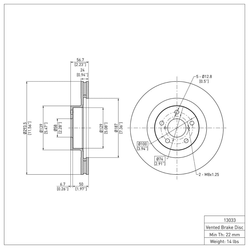 

DFC 600-13033 - DFC600-13033 - DFC 02-08 Subaru Impreza Front Brake Rotor - Shipped in Europe - Tuningsupply.com
