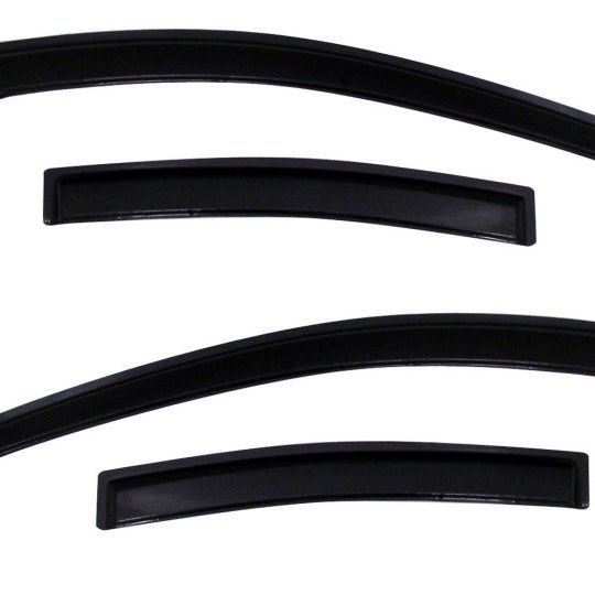 AVS 11-15 Chevy Cruze Ventvisor Outside Mount Window Deflectors 4pc - Smoke-tuningsupply.com