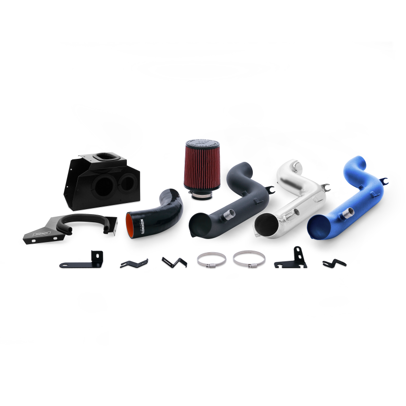 Mishimoto 2016 Ford Focus RS 2.3L Performance Air Intake Kit - Wrinkle Nitrous Blue-tuningsupply.com