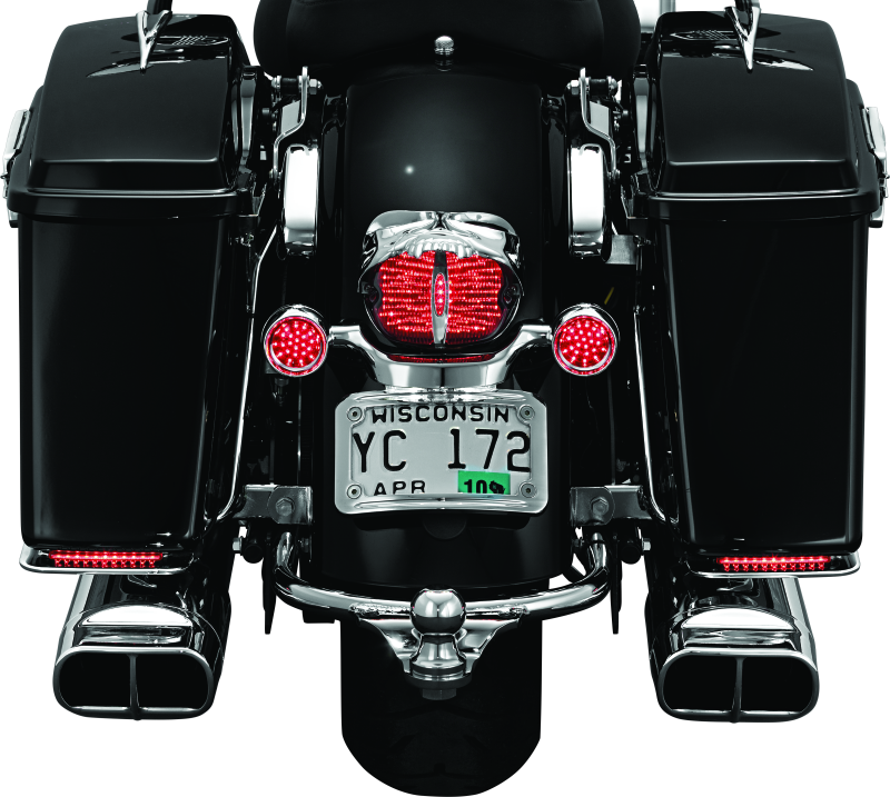 

Kuryakyn 9009 - KUR9009 - Kuryakyn Zombie Taillight Cover Chrome - Shipped in Europe - Tuningsupply.com
