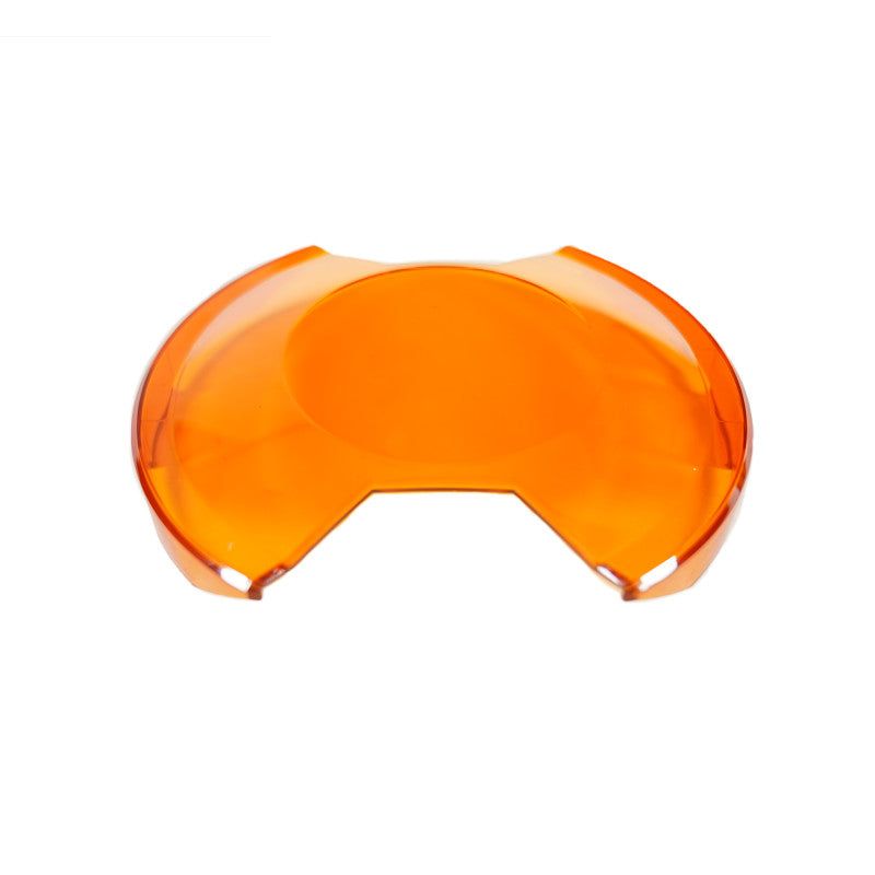 KC HiLiTES 6in. Light Shield for SlimLite LED - Amber-tuningsupply.com