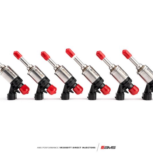 AMS Performance VR30DDTT Stage 2 Direct Injectors (Set of 6)-tuningsupply.com