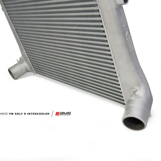 AMS Performance 2015+ VW Golf R MK7 Front Mount Intercooler Upgrade w/Cast End Tanks-tuningsupply.com