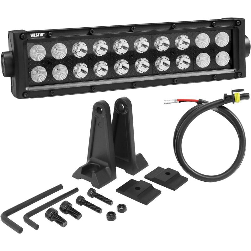 

Westin 09-12212-20C - WES09-12212-20C - Westin B-FORCE LED Light Bar Double Row 10 inch Combo w/3W Cree - Black - Shipped in Europe - Tuningsupply.com
