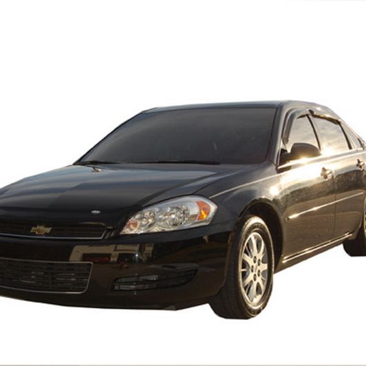 AVS 06-13 Chevy Impala Ventvisor Outside Mount Window Deflectors 4pc - Smoke-tuningsupply.com