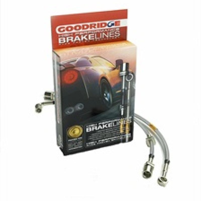 Goodridge 05-14 Ford Mustang (w/ABS) Stainless Steel Brake Line Kit-tuningsupply.com