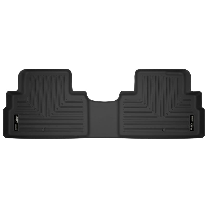 Husky Liners 2020 Kia Telluride / 2020 Hyundai Palisade X-Act Contour Black Floor Liners (2nd Row)-tuningsupply.com