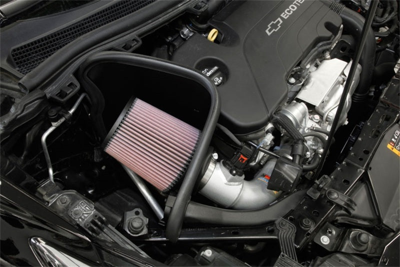 

K&N Engineering 69-4537TS - KNN69-4537TS - K&N 17-18 Chevy Cruze 1.4L Turbo Silver Typhoon Short Ram Intake - Shipped in Europe - Tuningsupply.com
