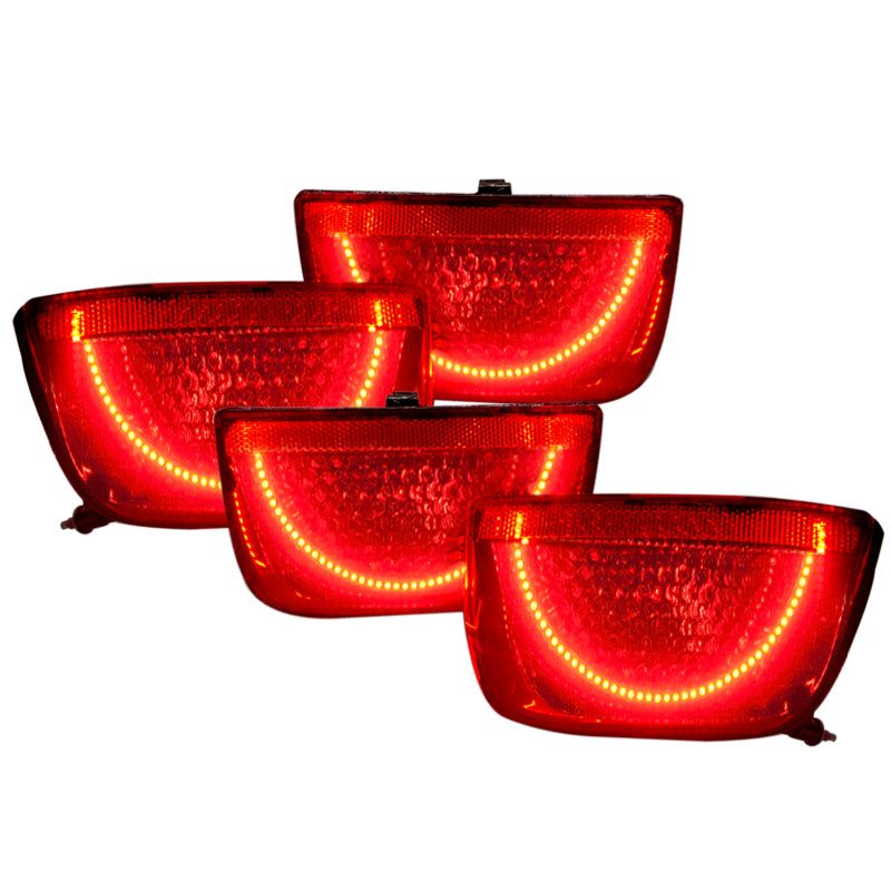 Oracle 10-13 Chevrolet Camaro LED Afterburner Tail Light Halo Kit - Red SEE WARRANTY-tuningsupply.com