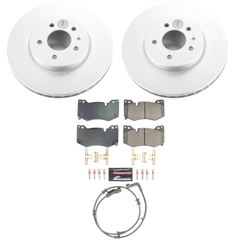 

PowerStop CPK9074-23 - PSBCPK9074-23 - Power Stop 20-22 Cadillac CT4 Front Z23 Coated Brake Kit - Shipped in Europe - Tuningsupply.com
