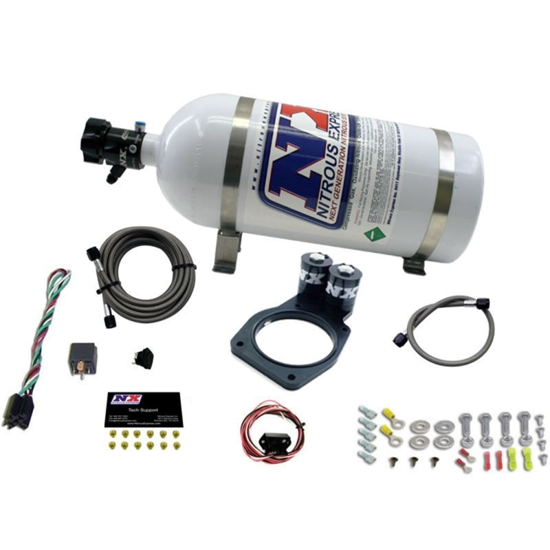 

Nitrous Express 20931-10 - NEX20931-10 - Nitrous Express 10-15 Chevrolet Camaro Nitrous Plate Kit (50-150HP) w/10lb Bottle - Shipped in Europe - Tuningsupply.com
