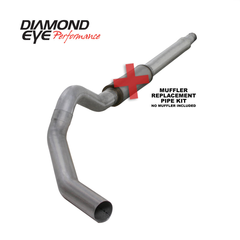

Diamond Eye Performance K5344A-RP - DEPK5344A-RP - Diamond Eye KIT 5in Catback MFLR RPLCMENT PIPE Single AL: 03-07 FORD 6.0L F250/F350 - Shipped in Europe - Tuningsupply.com
