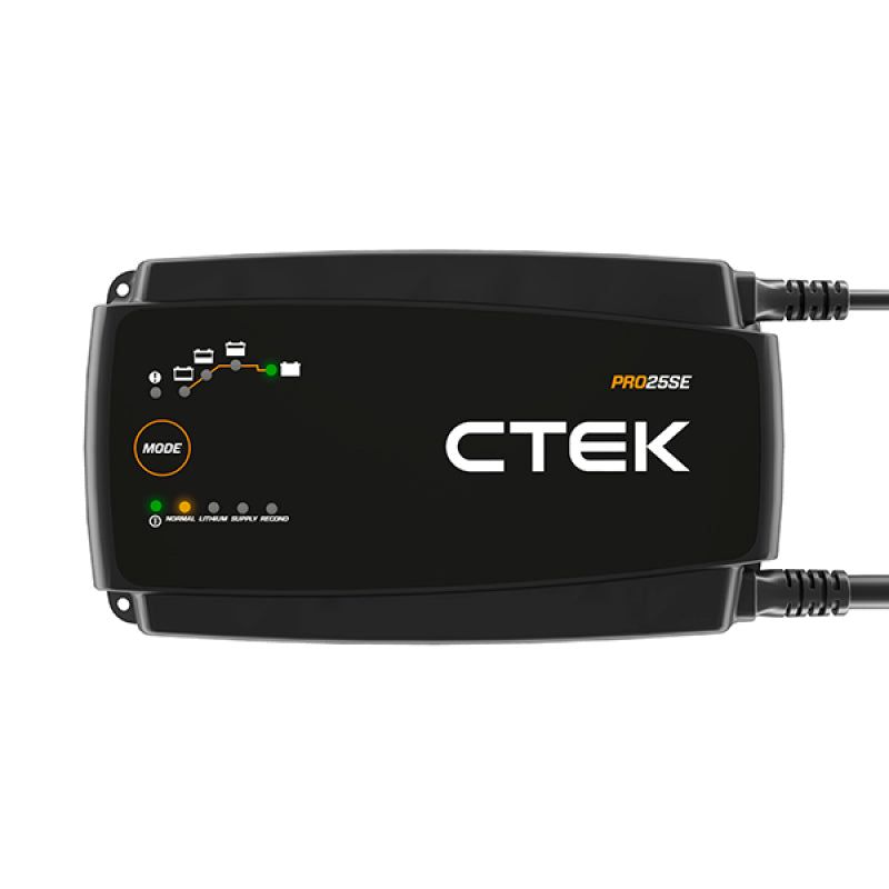 CTEK PRO25SE Battery Charger - 50-60 Hz - 12V - 19.6ft Extended Charging Cable-tuningsupply.com