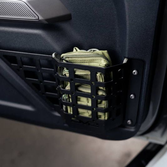 DV8 21-23 Ford Bronco Front Door Pocket Molle Panels-tuningsupply.com