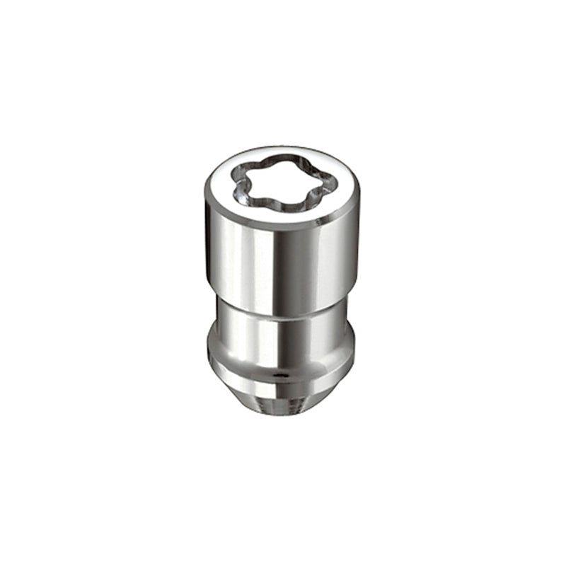 McGard Wheel Lock Nut Set - 5pk. (Cone Seat) 1/2-20 / 3/4 &13/16 Dual Hex / 1.46in. Length - Chrome-tuningsupply.com