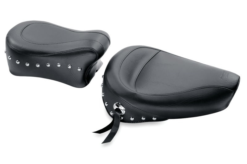 

Mustang Motorcycle 75700 - MMP75700 - Mustang 82-03 Harley Sportster Standard Touring Solo Seat w/Studs - Black - Shipped in Europe - Tuningsupply.com
