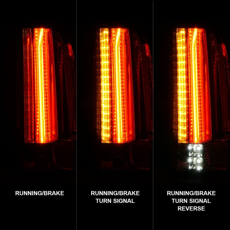 

ANZO 311275 - ANZ311275 - ANZO 2015-2017 GMC Yukon/Yukon XL LED Taillights Black - Shipped in Europe - Tuningsupply.com
