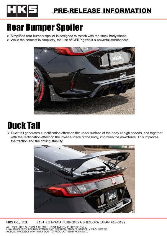 

HKS 53004-AH004 - HKS53004-AH004 - HKS BODY KIT TYPE-S FL5 Duck Tail - Shipped in Europe - Tuningsupply.com
