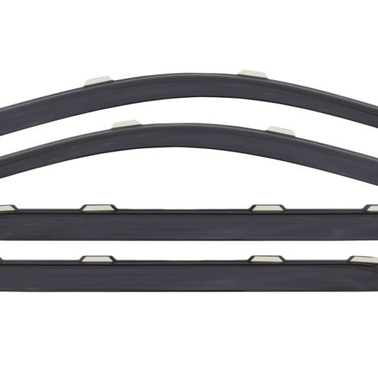 AVS 15-18 Chevy Silverado 2500 Crew Cab Ventvisor Front & Rear Window Deflectors 4pc - Smoke-tuningsupply.com