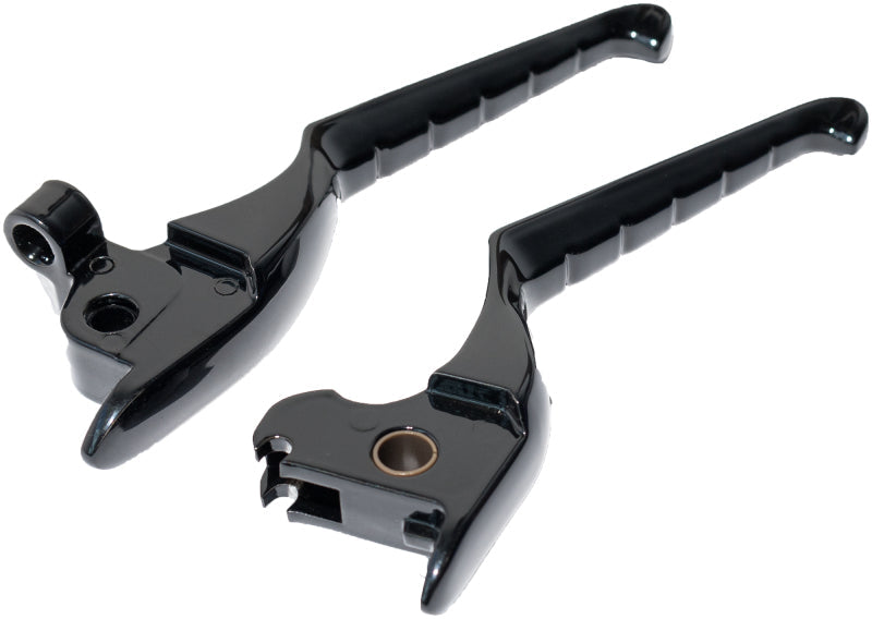 Kuryakyn 14-16 HD FL Touring Enygma Lever Kit - Gloss Black-tuningsupply.com