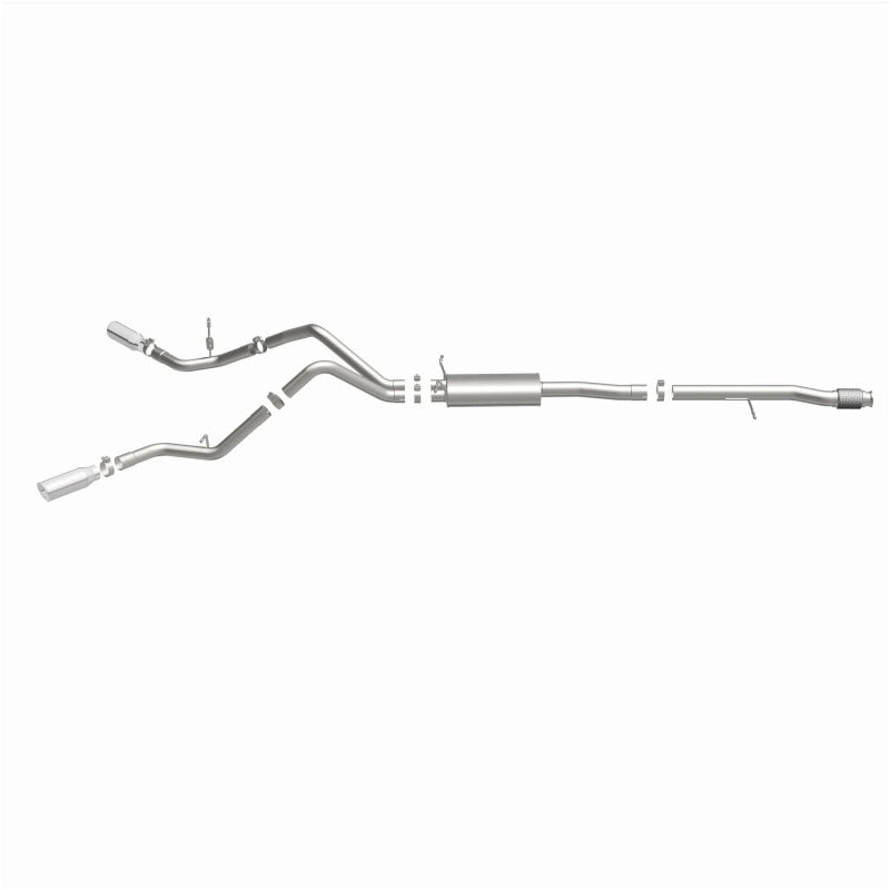 

Magnaflow 15269 - MAG15269 - Magnaflow 14 Chev Silverado V8 5.3L CC/EC Cab Dual Split Behind Rear Tires Exit SS Cat Back Perf Exh - Shipped in Europe - Tuningsupply.com
