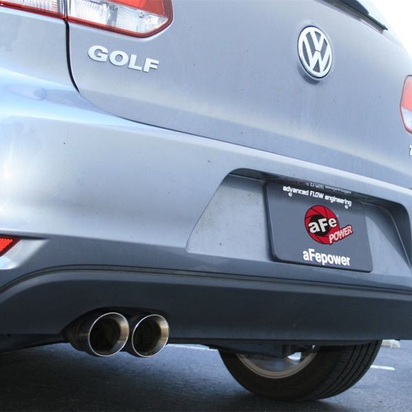 aFe MACHForce XP Exhausts Cat-Back SS-409 EXH CB Volkswagen Golf TDI 11-12 L4-2.0L-tuningsupply.com