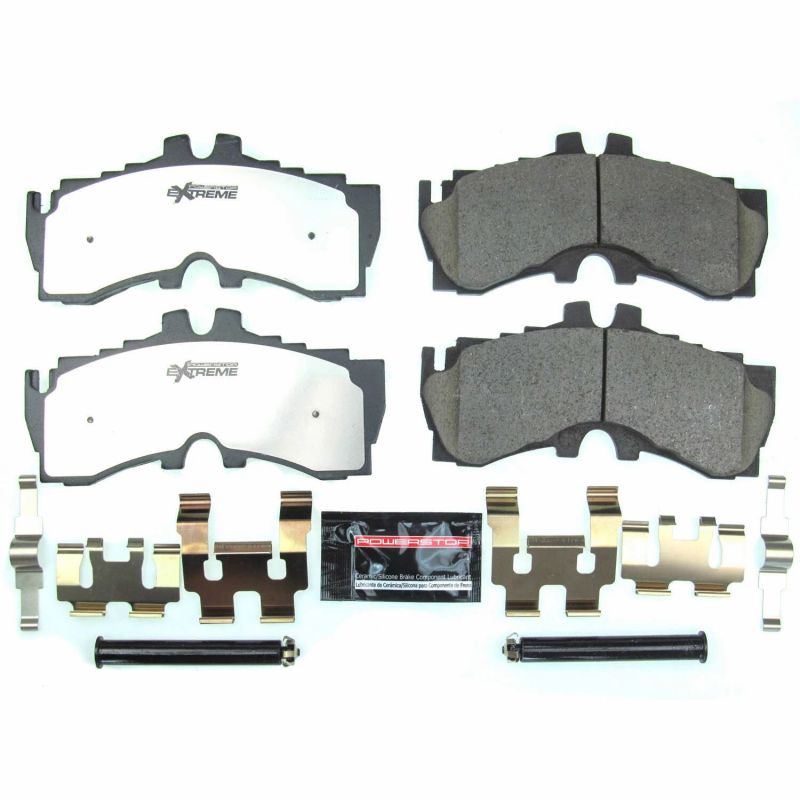

PowerStop Z26-2062 - PSBZ26-2062 - Power Stop 2018 Lexus LC500 Front Z26 Extreme Street Brake Pads w/Hardware - Shipped in Europe - Tuningsupply.com
