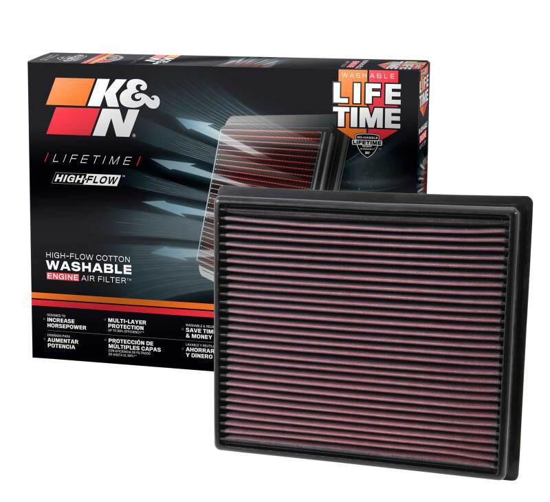 

K&N Engineering 33-5017 - KNN33-5017 - K&N Replacement Panel Air Filter for Toyota 2014 Tundra 4.6L/5.7L/ 2014 Sequoia 5.7L V8 - Shipped in Europe - Tuningsupply.com
