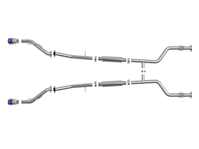 

aFe 49-36138-L - AFE49-36138-L - aFe POWER Takeda 2023 Nissan Z 2 1/2in 304 SS Cat-Back Exhaust System w/ Blue Flame Tips - Shipped in Europe - Tuningsupply.com
