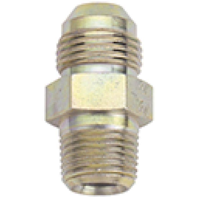 Fragola -4AN x 1/4 NPT Straight Adapter - Steel-tuningsupply.com