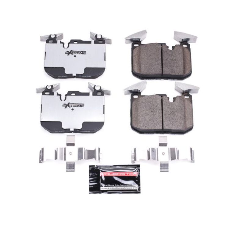 Power Stop 14-16 BMW 228i Front Z26 Extreme Street Brake Pads w/Hardware-tuningsupply.com