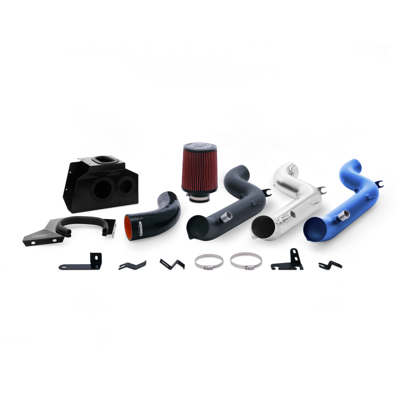 Mishimoto 2016 Ford Focus RS 2.3L Performance Air Intake Kit - Wrinkle Nitrous Blue-tuningsupply.com