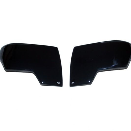 AVS 14-18 GMC Sierra 1500 Headlight Covers - Smoke-tuningsupply.com