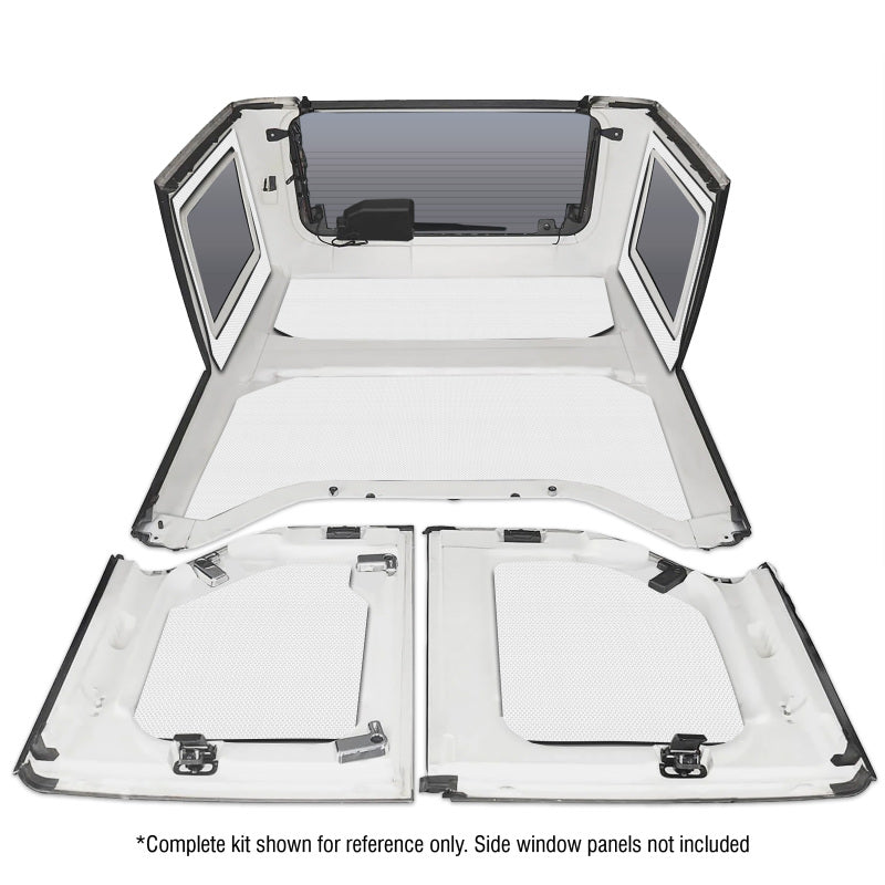 

DEI 50141 - DEI50141 - DEI 11-18 Jeep Wrangler JK 4-Door Boom Mat Headliner - 4 Piece - White - Shipped in Europe - Tuningsupply.com
