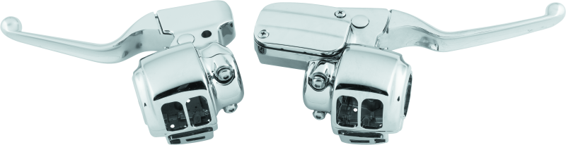 
  

Bikers Choice 601746 - BKC601746 - Bikers Choice 08-13 Touring Chrome Handlebar Control Kit W/O Switches 11/16 Bore - Shipped in Europe - Tuningsupply.com

