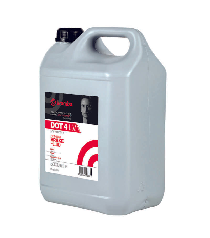 
  

Brembo OE  - BREL04250 - Brembo DOT 4 Low Viscosity Brake Fluid (5000 ML) - Shipped in Europe - Tuningsupply.com

