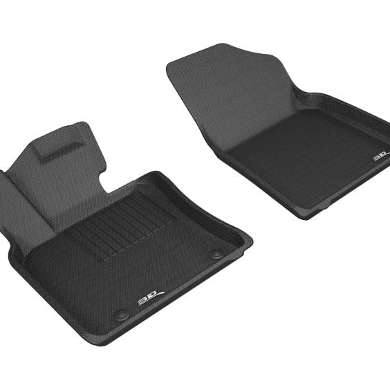 3D MAXpider 2018-2020 Toyota Camry Kagu 1st Row Floormat - Black-tuningsupply.com