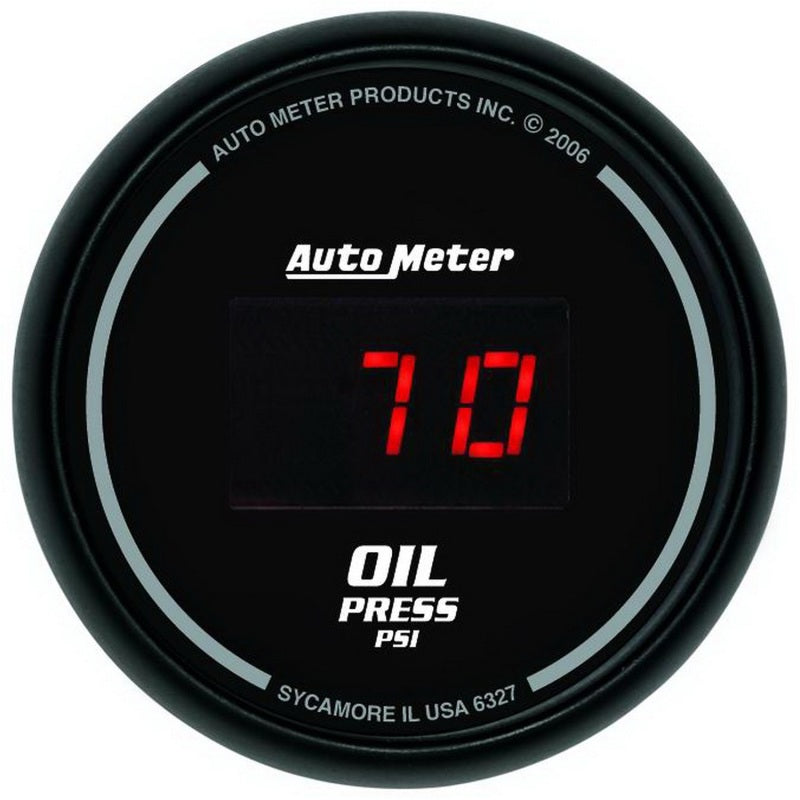 

AutoMeter 6300 - ATM6300 - AutoMeter Gauge Kit 5 Pc. 3-3/8in. & 2-1/16in. Elec Speedo Digital Black Dial W/ Red Led - Shipped in Europe - Tuningsupply.com
