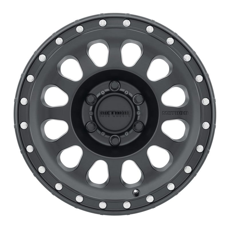 Method MR315 16x8 0mm Offset 6x5.5 106.25mm CB Matte Black Wheel-tuningsupply.com