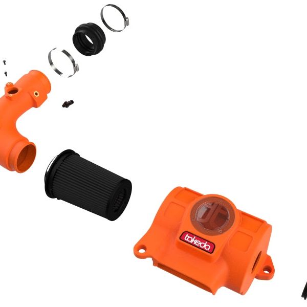 aFe 22-23 Toyota GR86 / Subaru BRZ Takeda Momentum Pro 5R Orange Edition Cold Air Intake System-tuningsupply.com