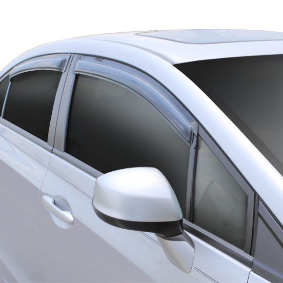 AVS 12-15 Honda Civic Ventvisor Outside Mount Window Deflectors 4pc - Smoke-tuningsupply.com