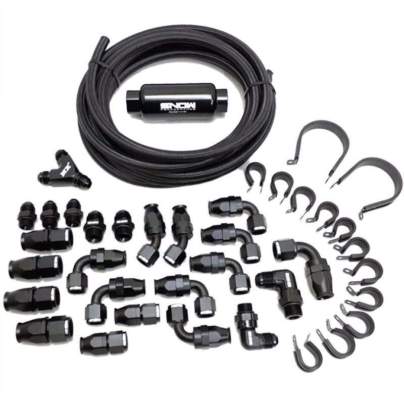 
  

Snow Performance SNF-60001B - SNOSNF-60001B - Snow Performance 10AN Braided Stainless Fuel Line Kit - Black Line - Shipped in Europe - Tuningsupply.com

