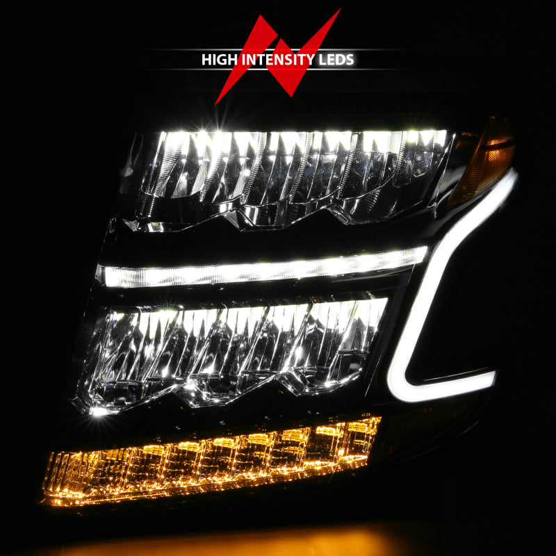 

ANZO 111478 - ANZ111478 - ANZO 15-20 Chevy Tahoe/Suburban LED Light Bar Style Headlights Black w/Sequential w/DRL w/Amber - Shipped in Europe - Tuningsupply.com
