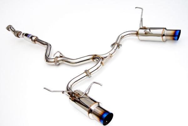 

Invidia  - INVHS08STIGTT - Invidia 08-11 STi Hatch / 11 WRX Hatch Dual N1 Single Layer Titanium Tipped Cat-back Exhaust - Shipped in Europe - Tuningsupply.com
